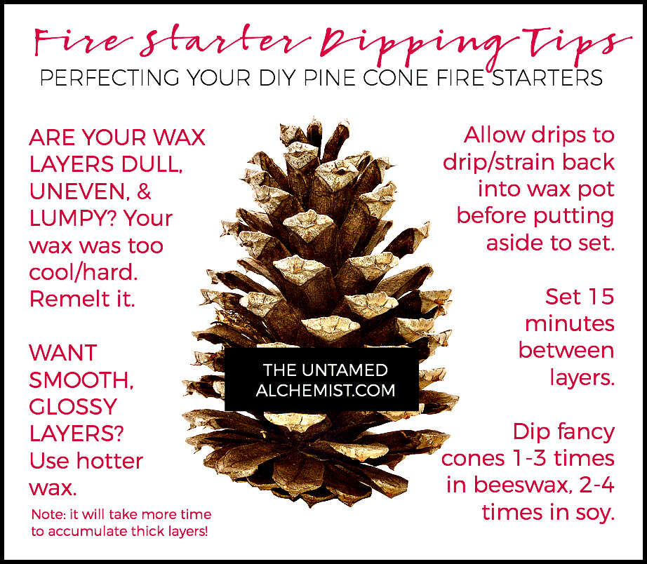 fire starter dipping tips